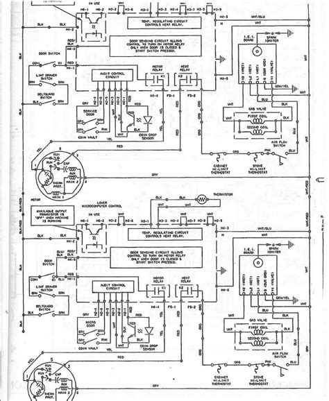 speed queen electric dryer wiring diagram 